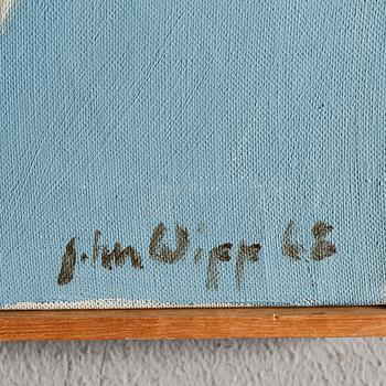 JOHN WIPP, olja på duk, signerad och daterad -68.