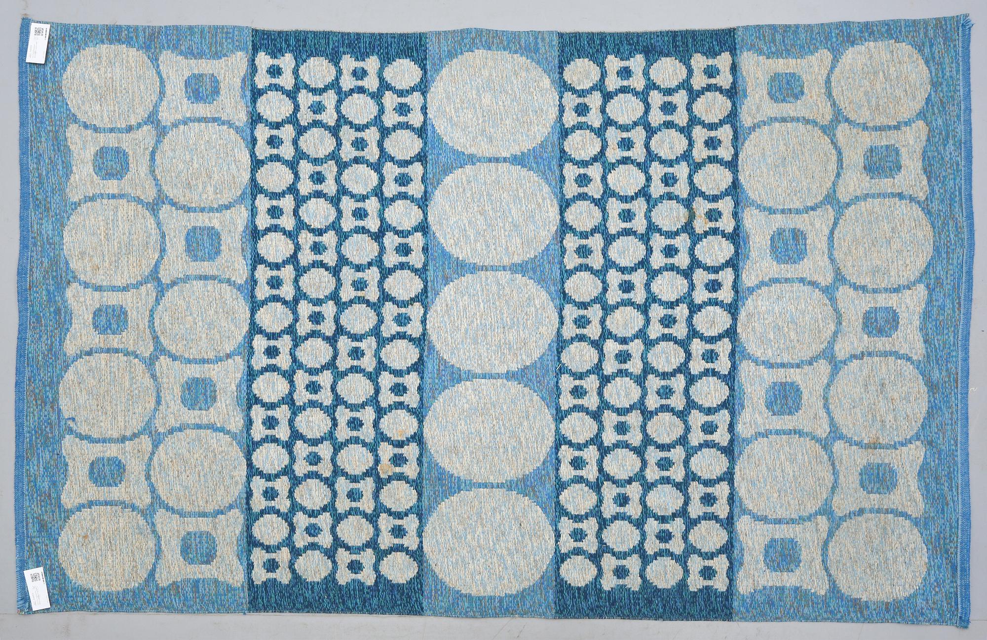 MATTA, dubbelväv, 231 x 152 cm, 1900-talets andra hälft.