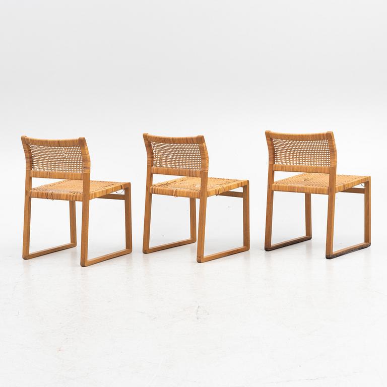 Børge Mogensen, a set of six model 'BM61' chairs, mid 20th Century.