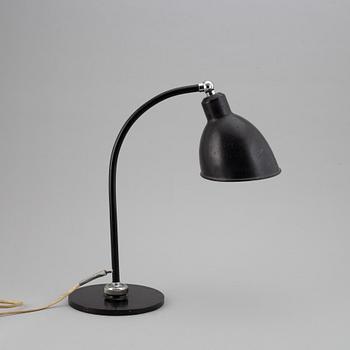 CHRISTIAN DELL, a model 2608 'Polo-Populär' table light, Bünte & Remmler, 1930's/40's.