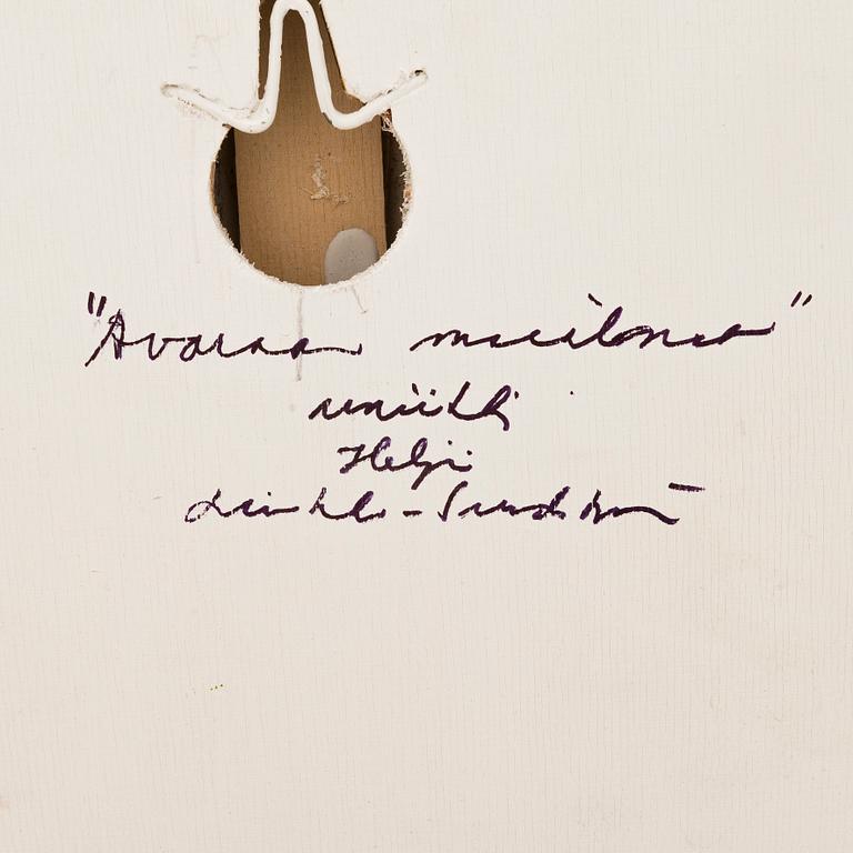 HELJÄ LIUKKO-SUNDSTRÖM, a unique relief signed, Heljä Liukko-Sundström 2015.