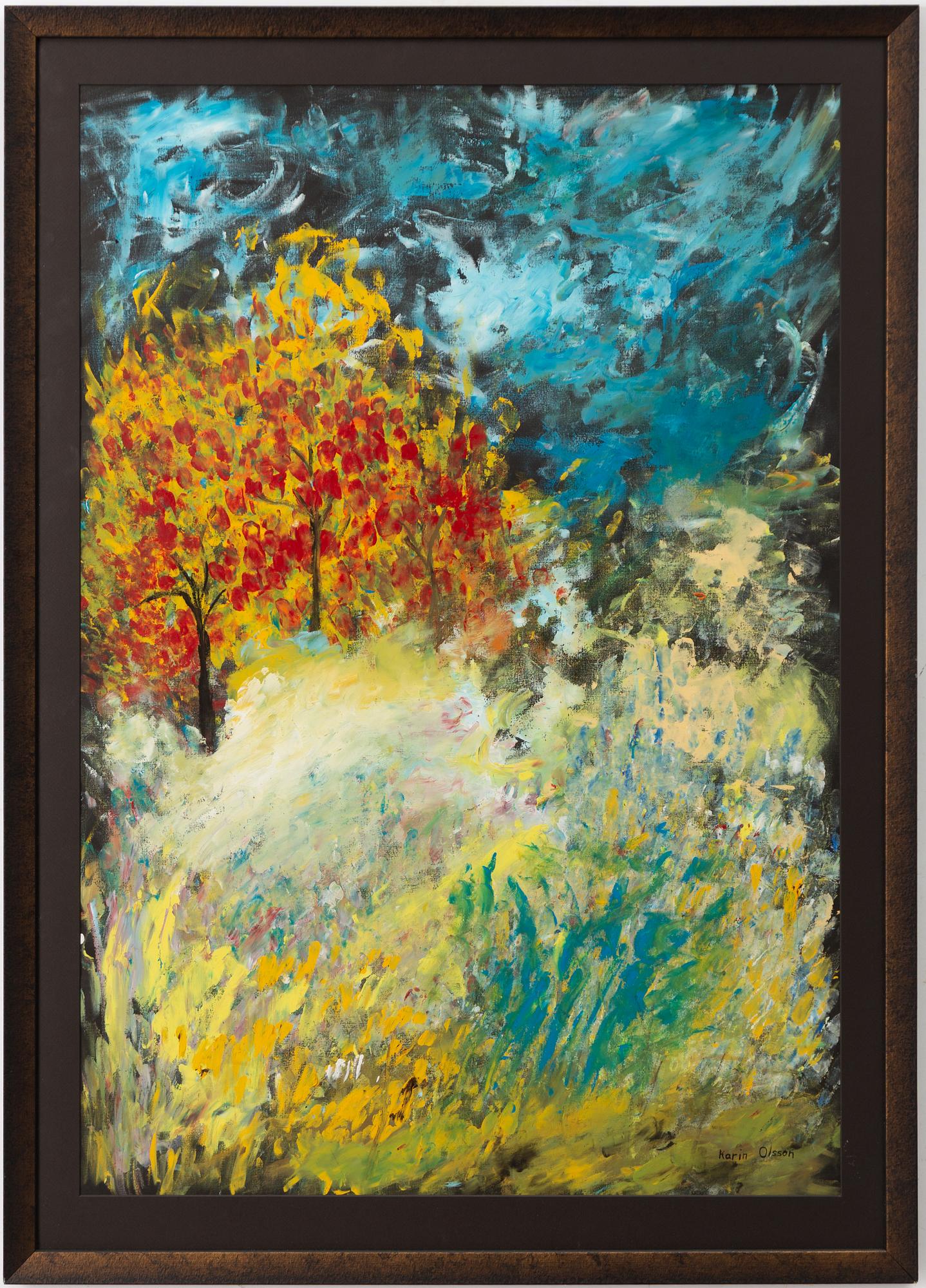 Karin Olsson, Autumn landscape.