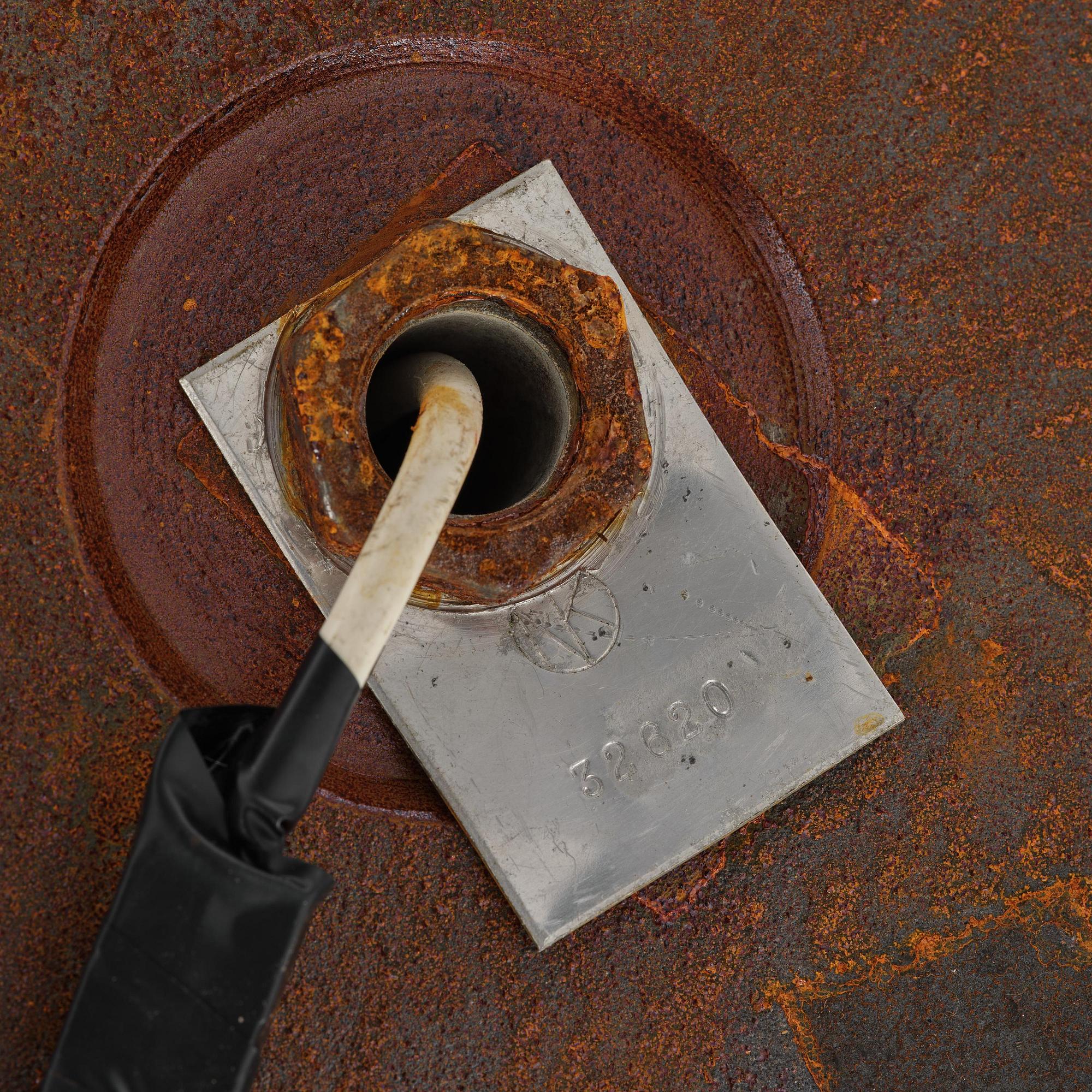 Bertil Brisborg, a floor lamp model "32620", Nordiska Kompaniet, 1940s.