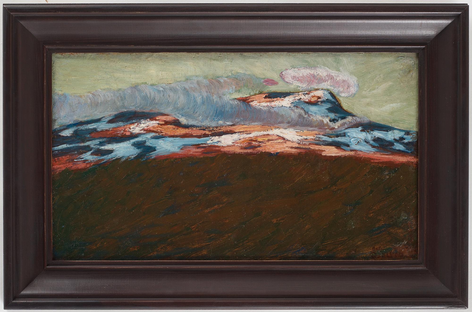 Helmer Osslund, "Solspel, Lapporten (Första resan)".