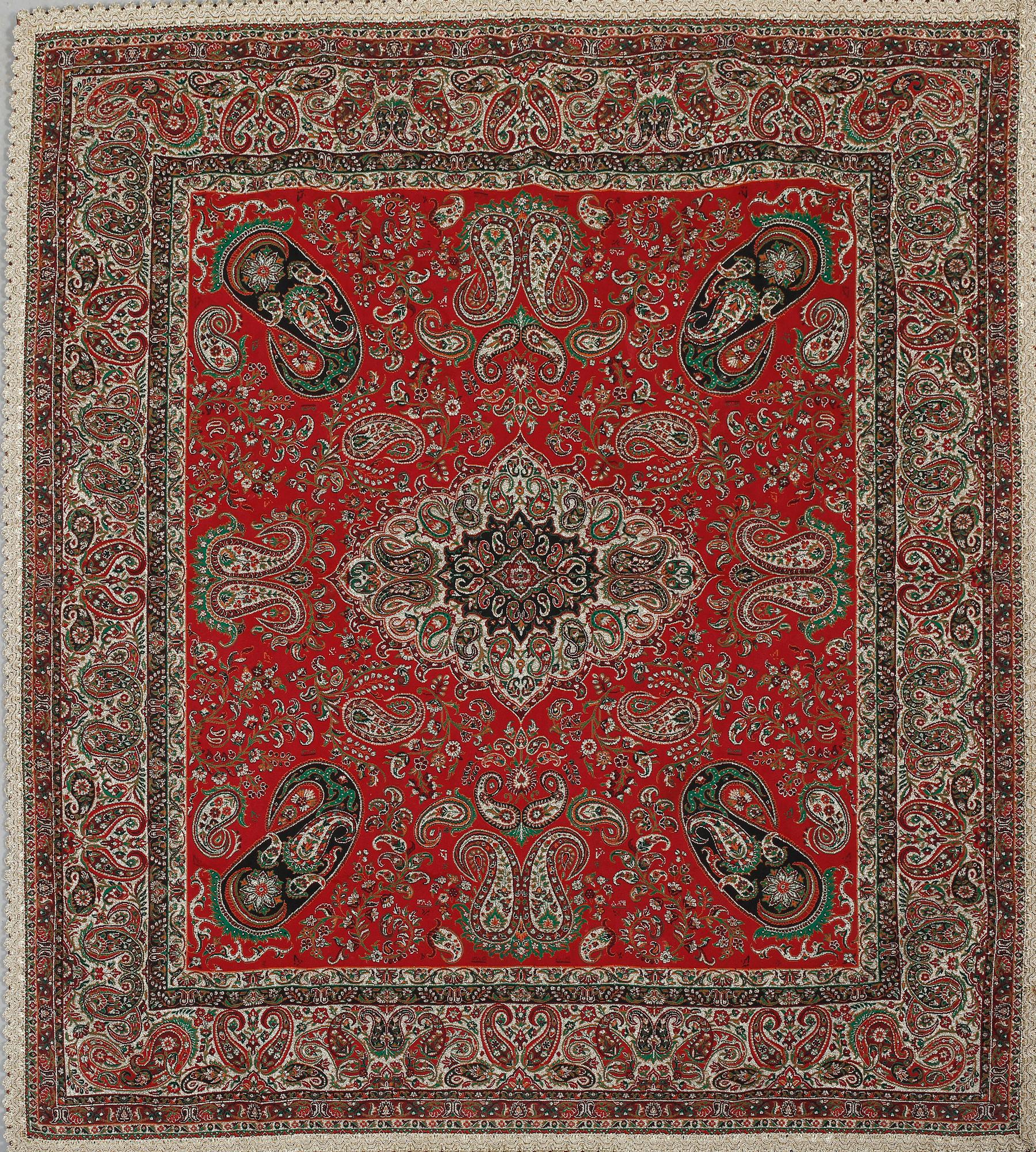 BRODYR, möjligen Yazd, 1900-talets slut, 100 x 100 cm.