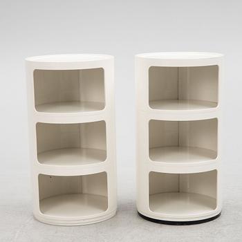 Anna Castelli Ferrieri, hurtsar, ett par, "Componibili 3", Kartell.