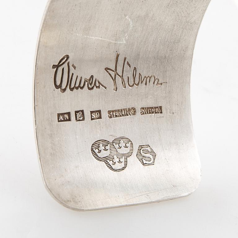 Wiwen Nilsson, bracelet sterling silver Lund 1968.