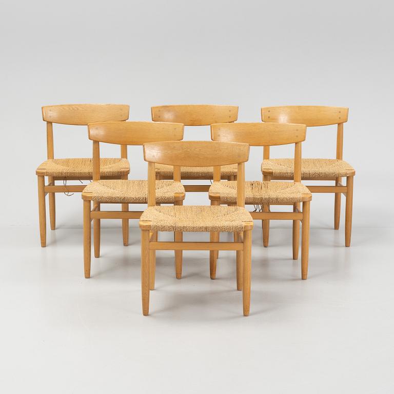 Børge Mogensen, stolar, 6st, "Öresund", Karl Andersson & Säner.