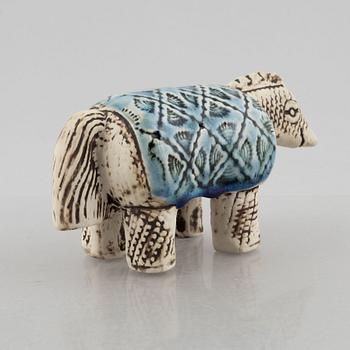 Lisa Larson, figurin, stengods, "Varan", ur serien "Jura", Gustavsberg.