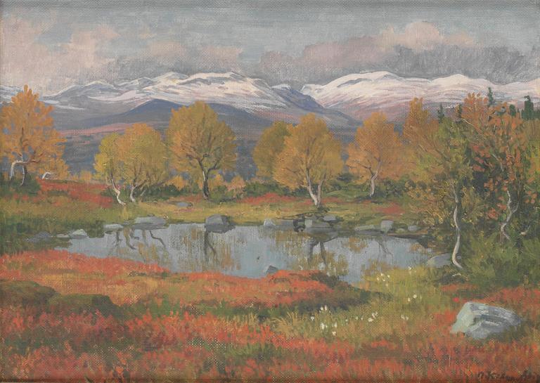 Ante (Anders) Karlsson-Stig, "Nysnö och höstfärger".