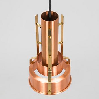 A copper pendant light for Corona group, Denmark, second half of the 20th century.