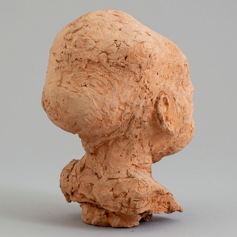 ASMUND ARLE, Sculpture, terracotta, signed A. Arle and numbered 4/5.