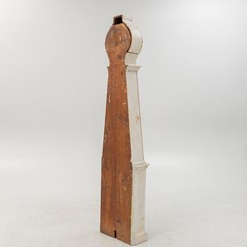 A late Gustavian longcase clock by Daniel Trång, Stjernsund (active 1807-1847).