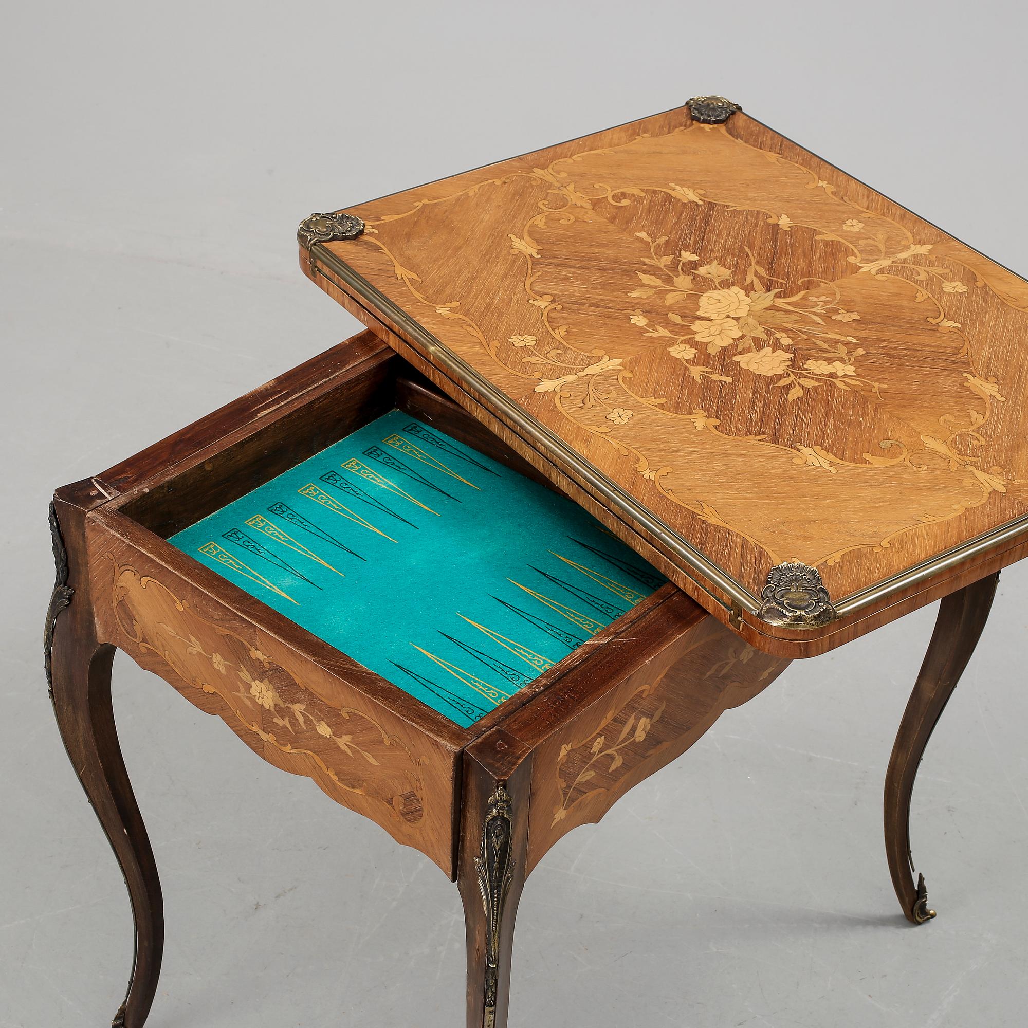SPELBORD, rokoko-stil, 1900-talets mitt.