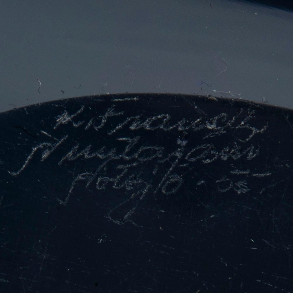 KAJ FRANCK, LASIVEISTOS. Lansetti. Sign. K. Franck, Nuutajärvi Notsjö -55.