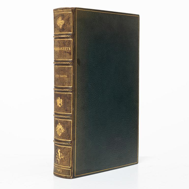With 20 hand-coloured plates of Parrakeets.