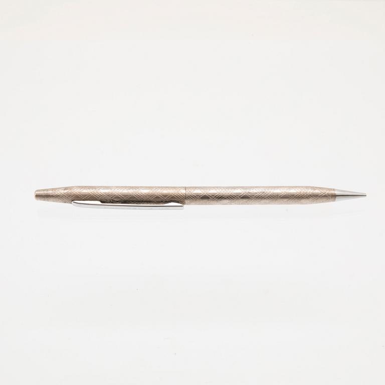 Tiffany & Co, sterling silver pen, mid-20th century.