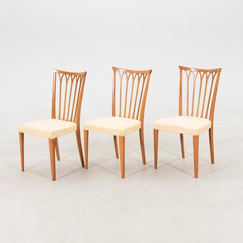 Chairs, 6 pieces, 1940s Swedish Modern.