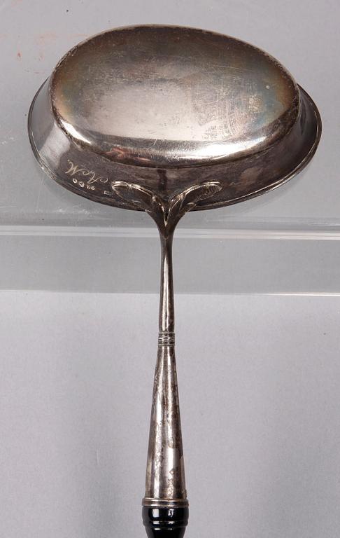 SOPPSLEV, silver, troligen Pehr Olof Bäckström, Gävle, verksam 1812-1835.