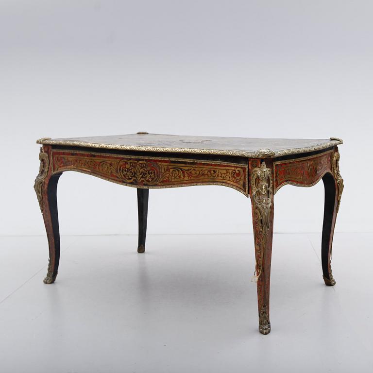 SKRIVBORD, boulle-arbete, Frankrike, 1800-tal.