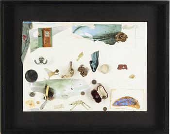 Natalie Sutinen, mixed media/assemblage, signed and dated -08.