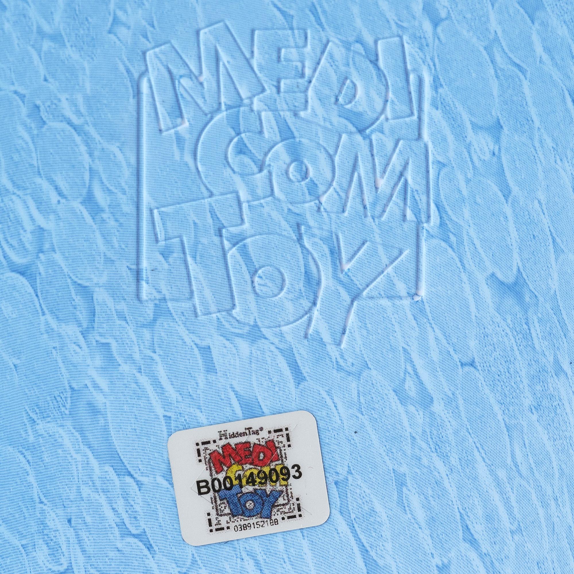 "1000% Bearbrick Snarkitecture X Blackrainbow Blue Edition".