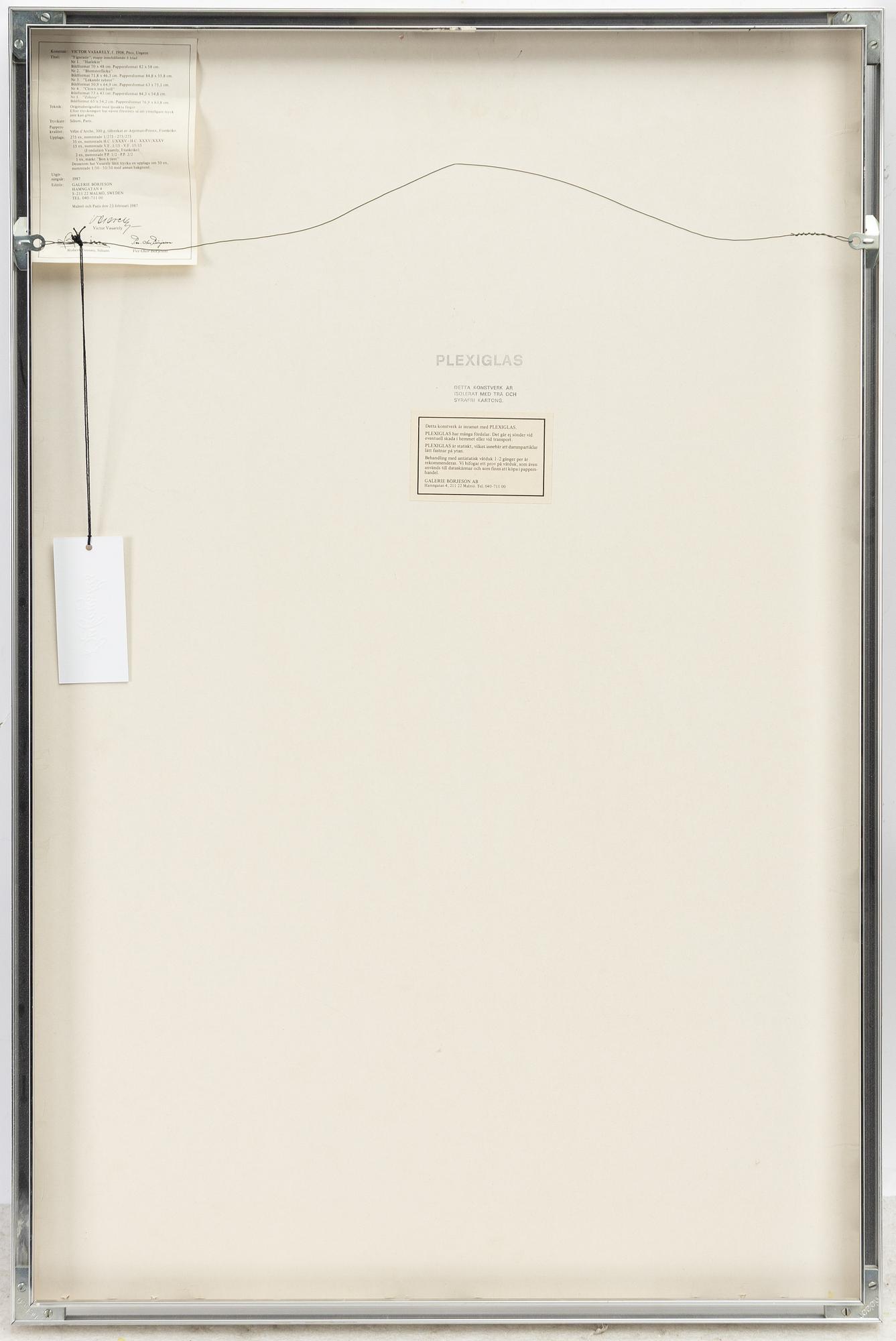 Victor Vasarely, "Clown med boll".