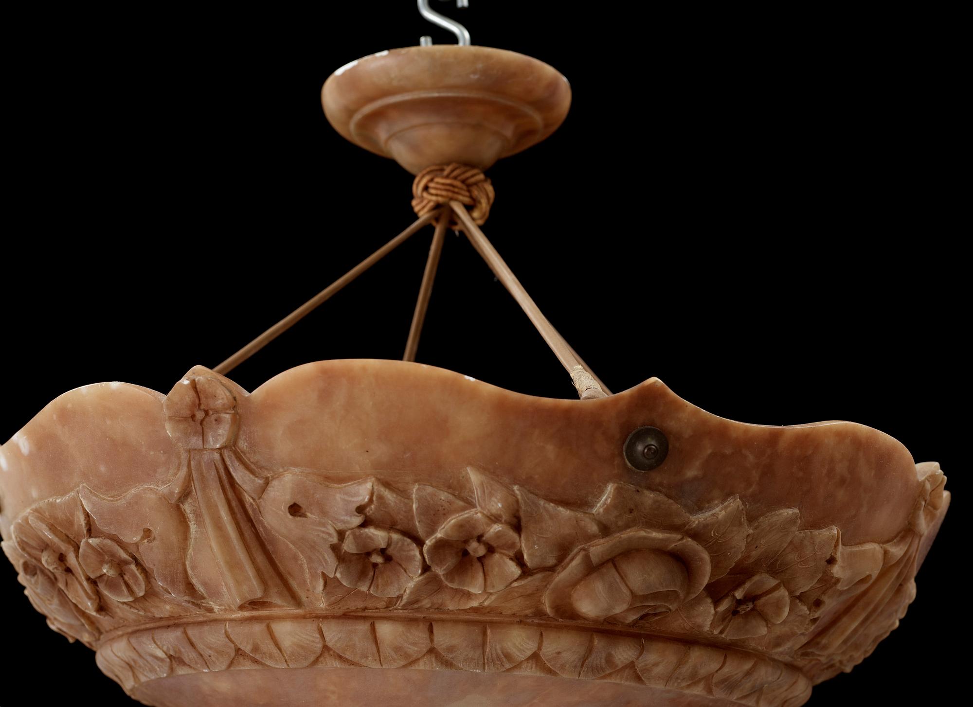TAKAMPEL, alabaster. 1900-talets början.