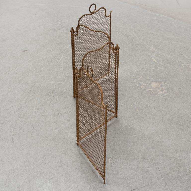 Gnistskydd/brasgaller, tidigt 1900-tal.