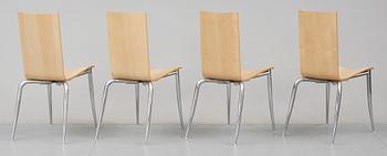 STOLAR, 4 st, "Olly Tango", Phillipe Starck, Driade Aleph, Italien.