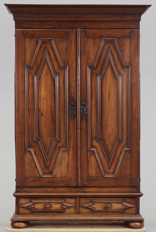 SKÅP, barock, 1600/1700-tal.
