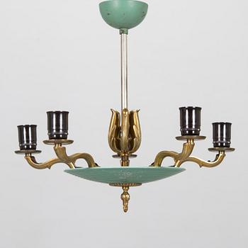 Paavo Tynell, a 1930's '1374' chandelier for Taito.