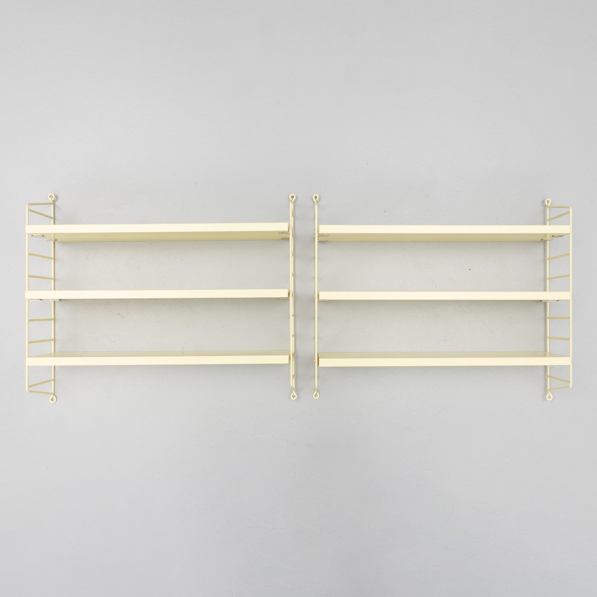 Nils Strinning, bookcases, a pair, "String", "Nordiska Galleriet Limited Edition", 21st century.