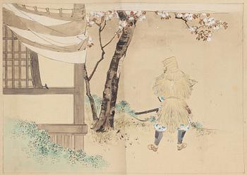 MAKIMONO, Japan, tidigt 1900-tal.