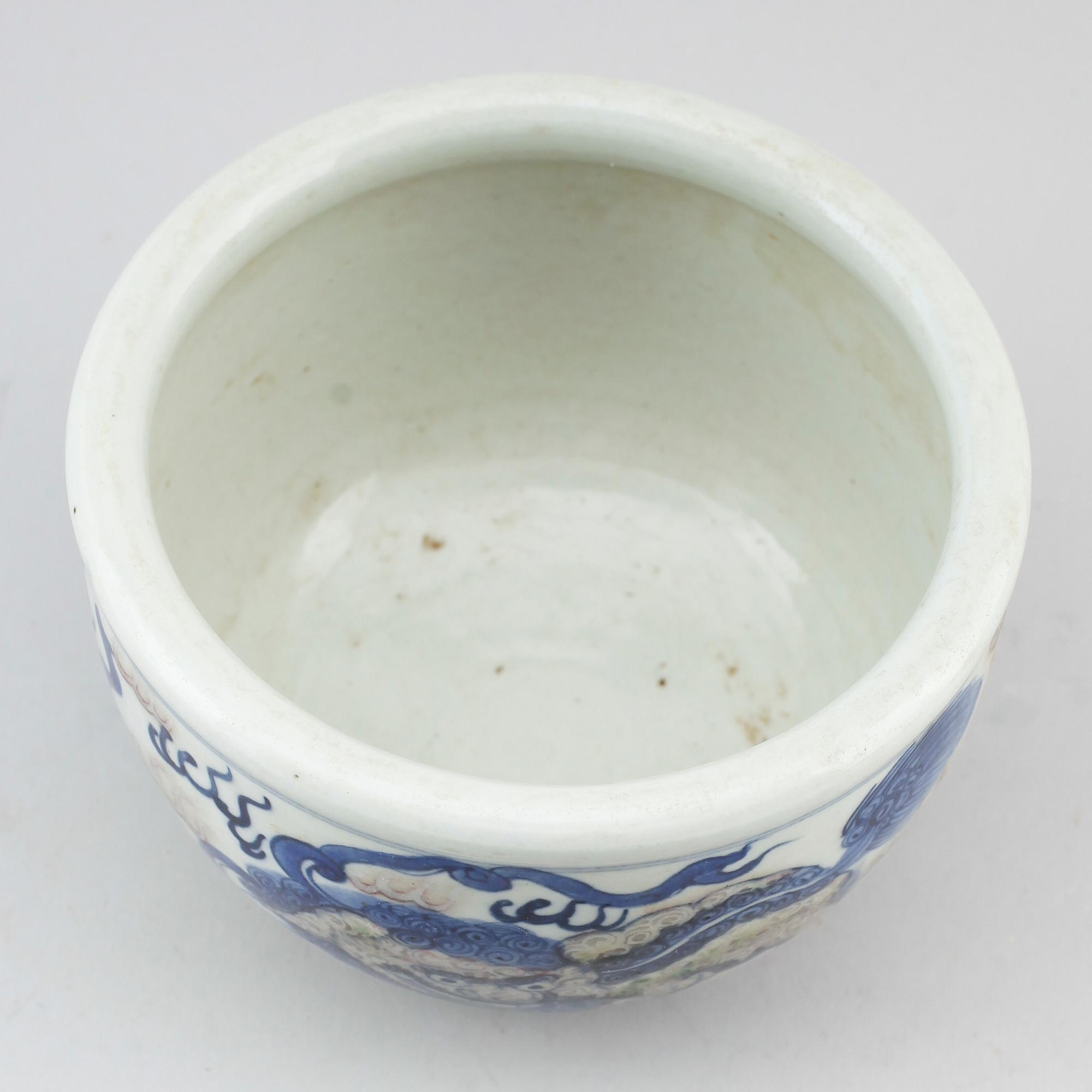 YTTERFODER, porslin, Kina, sent 1900-/2000-tal.