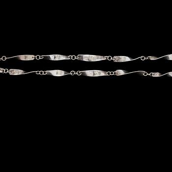 HALSLÄNK, sterlingsilver, stämpla EH, 1984. Vikt 39,1 g.