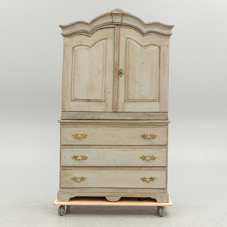 A 18th/19th century cabinet.