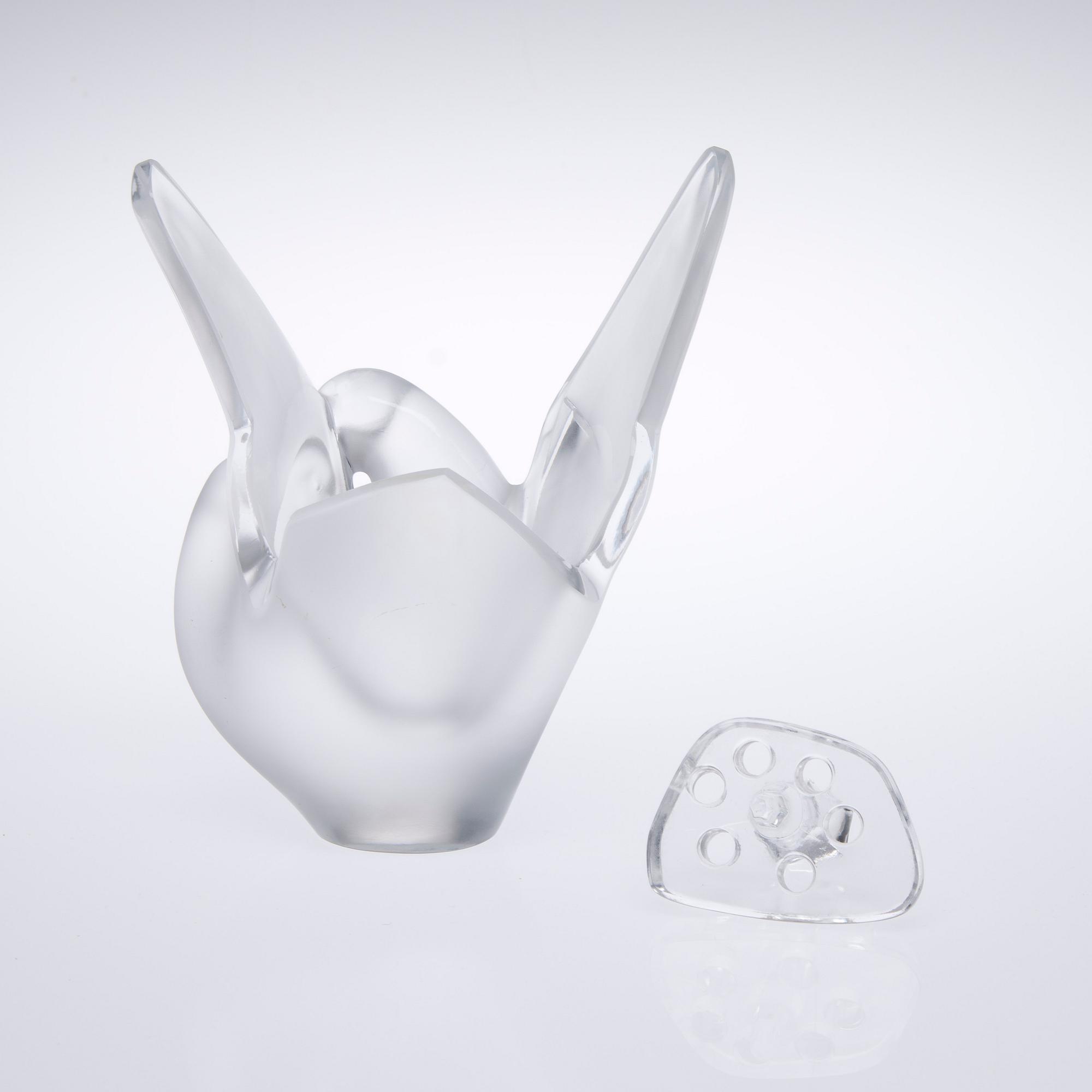 VAS, glas, Lalique, signerad Lalique France.