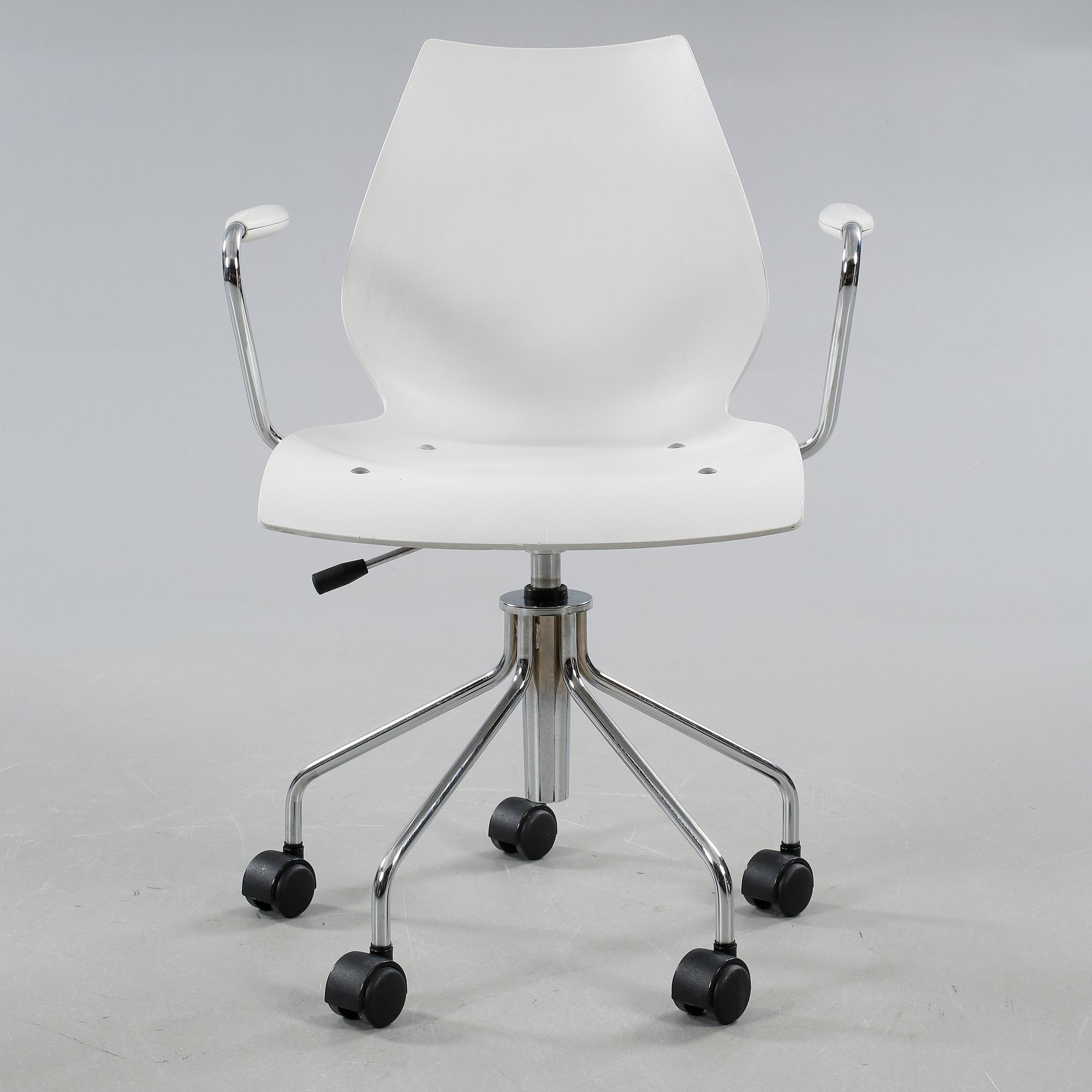 A office chair by Vico Magistretti, Kartell, 21th century.