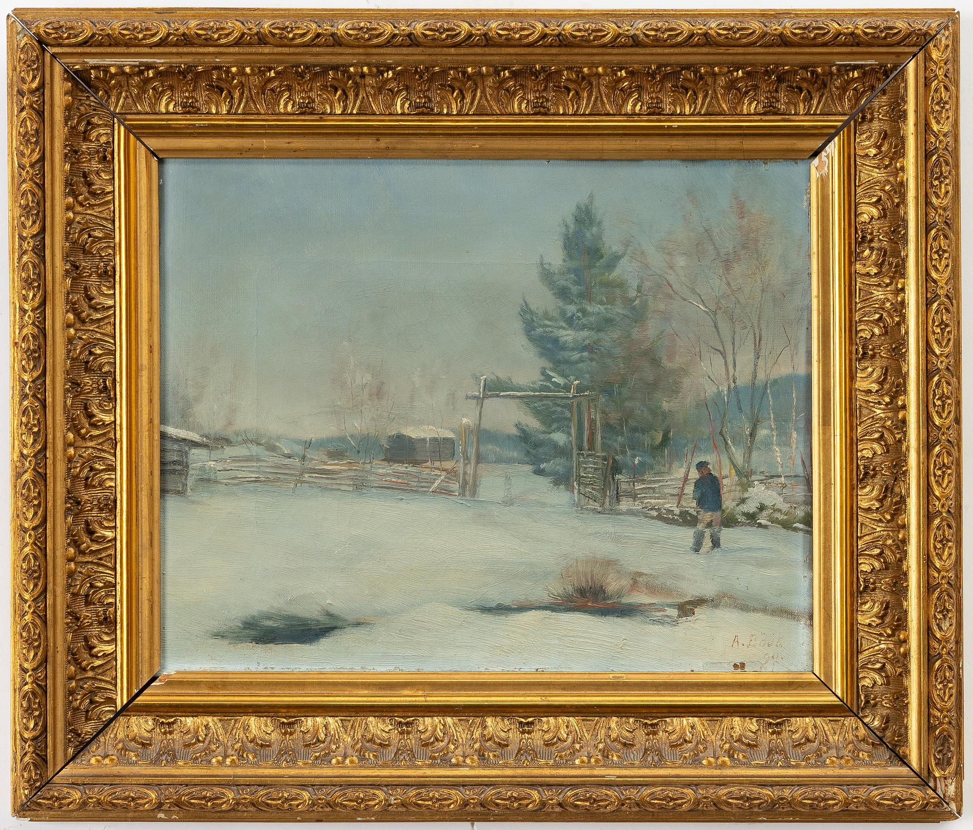 Alarik Böök, Winter motif.