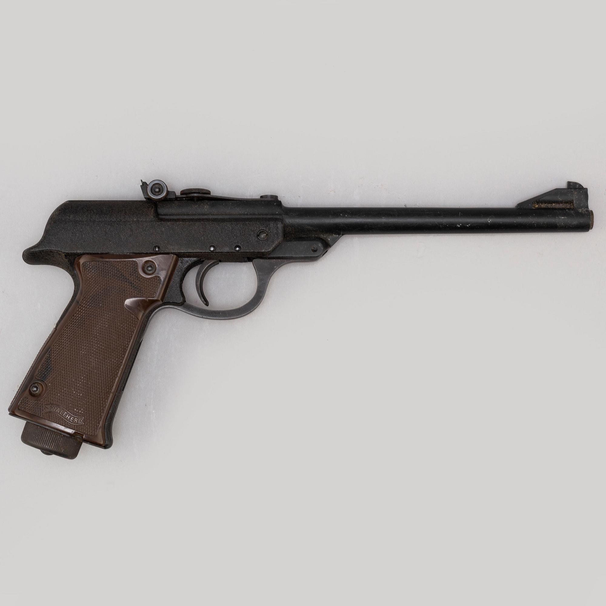 LUFTPISTOL, Walther LP mod. 53 cal 4,5, Tyskland. I produktion 1953-1976.