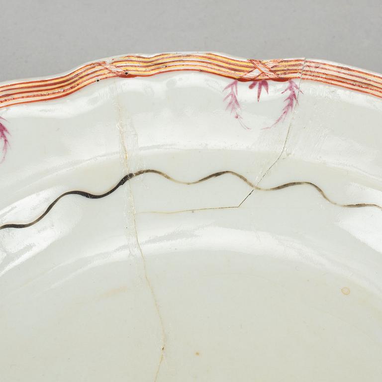 Servisdelar, 26 st, Qing dynastin, Jiaqing, ca (1796-1820).