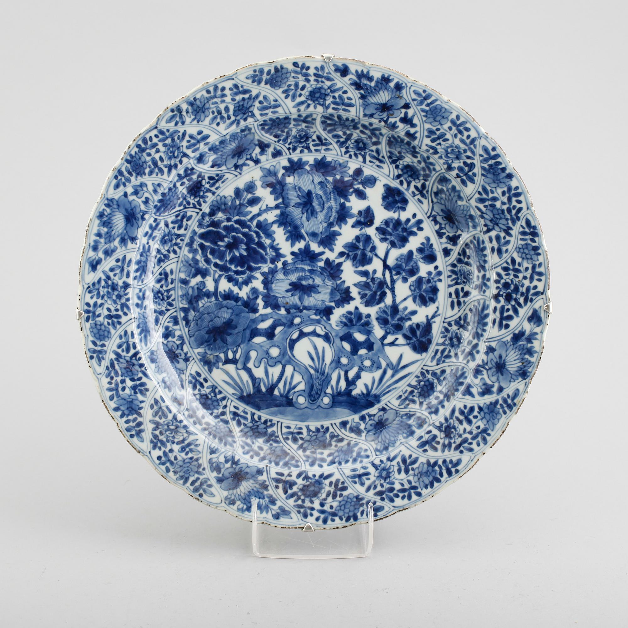 FAT, porslin, Kina, Kangxi 1662-1722.