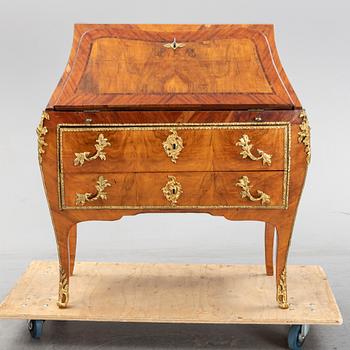 An 18th century Swedish Rococo  secretaire attributed to Christian Gotthard Wilkom (master in Stockholm 1763-65 (69).