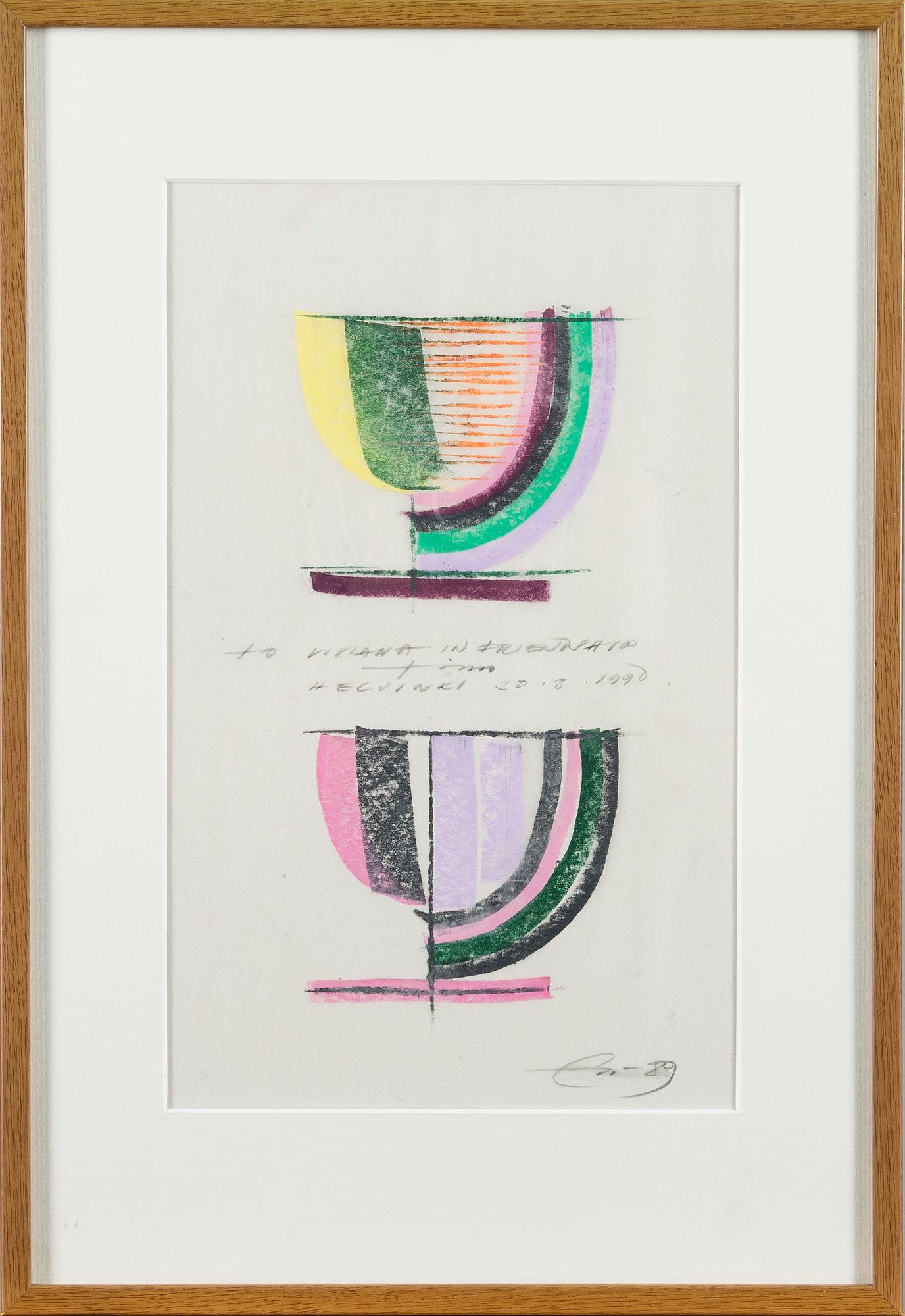 TIMO SARPANEVA, RITNING. Sign. -89 med dedikation.