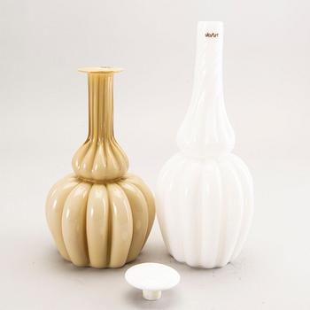 Veart, Carafes, 2 pcs, Venice, Italy, signed, numbered, 1983.