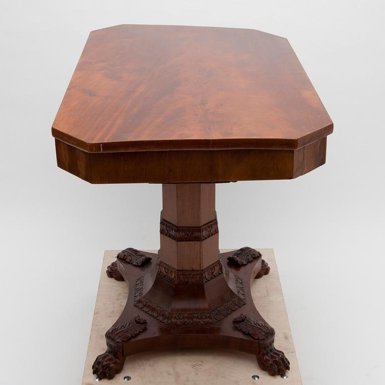 PÖYTÄ, biedermeiertyyli, Venäjä 1800-luvun loppu.