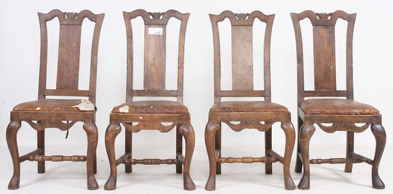 STOLAR, 4 st, senbarock/senbarockstil.