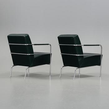 FÅTÖLJER, ett par, "Cinema" Gunilla Allard, Lammhults.