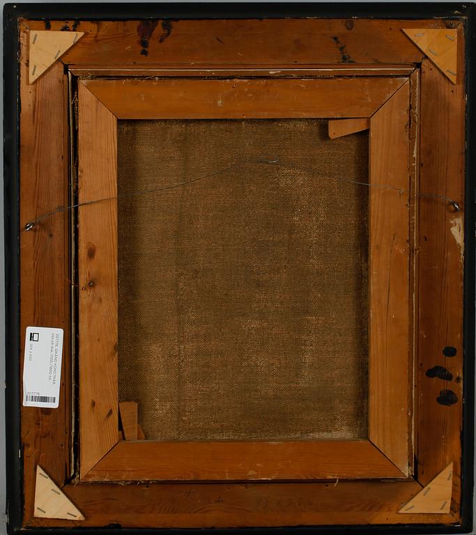 OKÄND KONSTNÄR, olja på duk, 1700-/1800-tal.